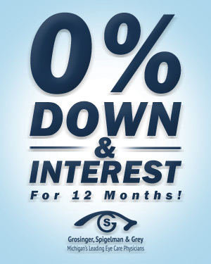 Eye Michigan Lasik Detroit Zero Percent-Down Interest For 12 Months