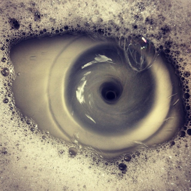 Eye Or A Draining Sink
