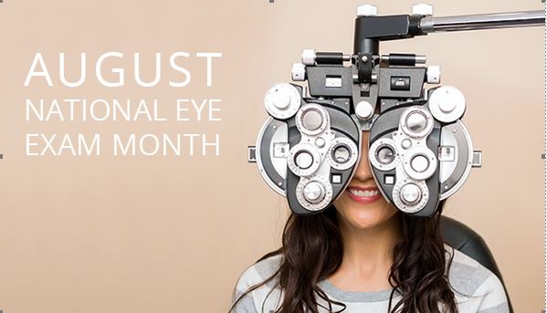 August National Eye Exam Month