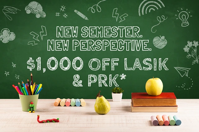 $1,000 off LASIK & PRK